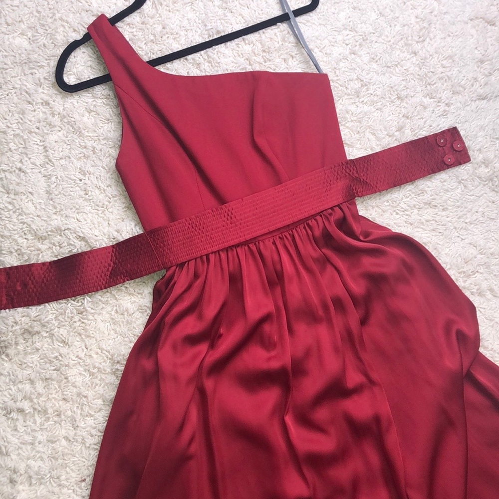 Wine Formal/bridesmaid dress